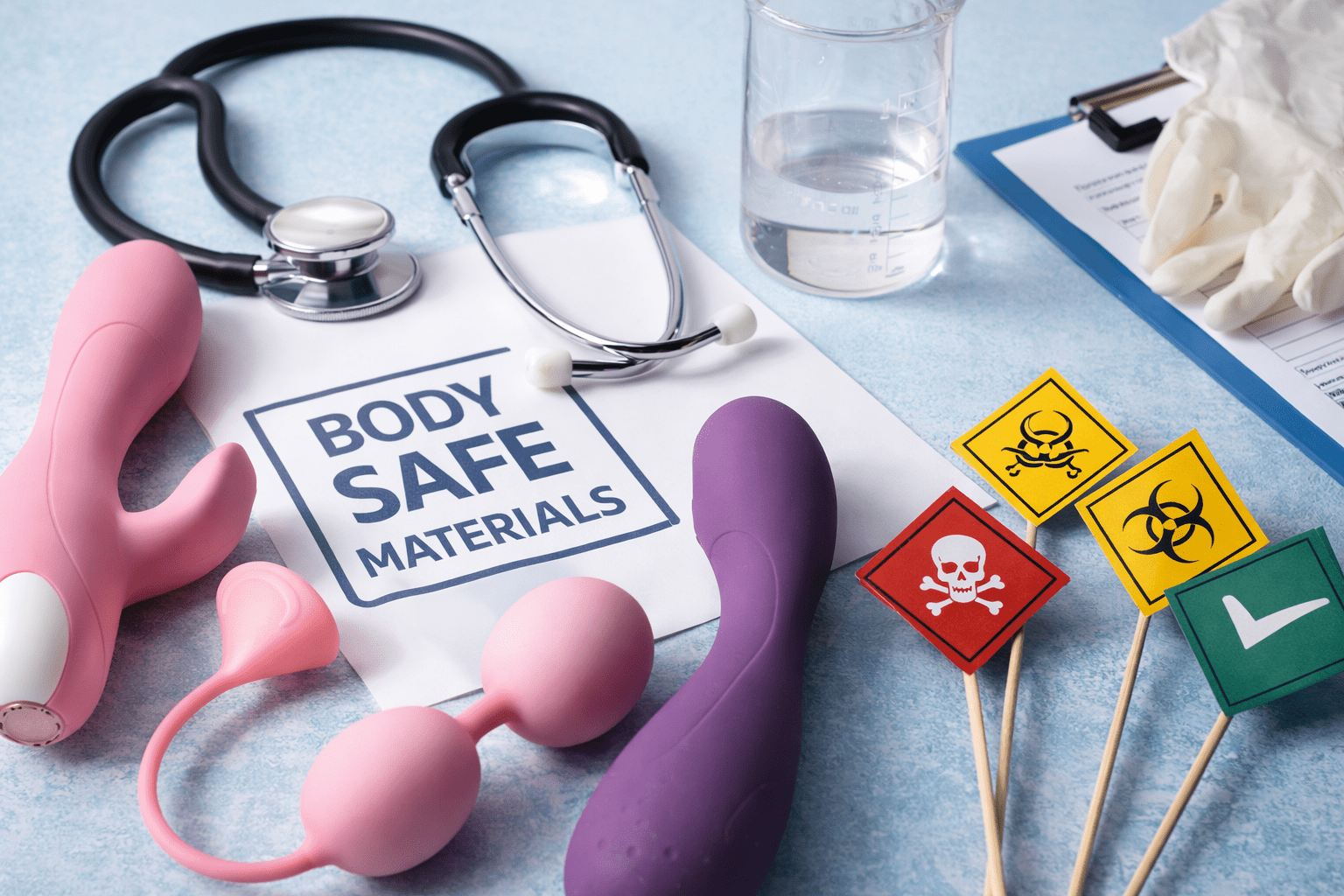 safe sex toy materials DD+ Bras & Lingerie