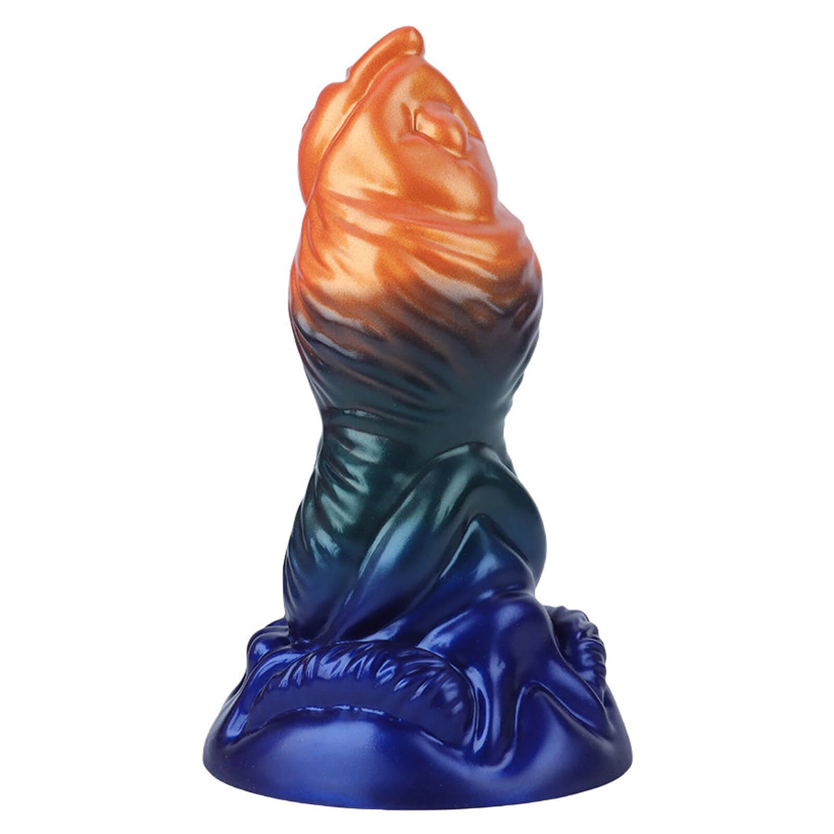 Eagle 9 inch fantasy animal knot dildo on a white background.