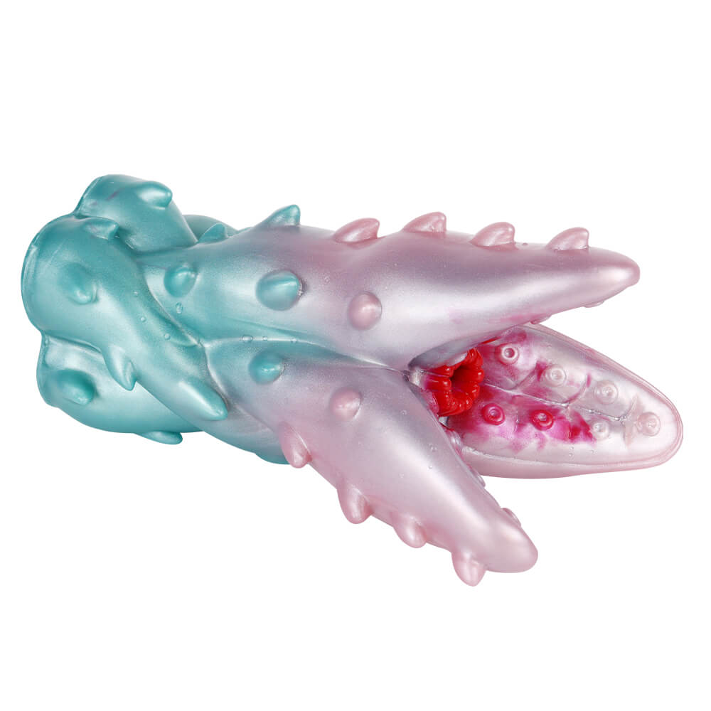 Alien Plants Silicone Fantasy Male Manual Masturbator
