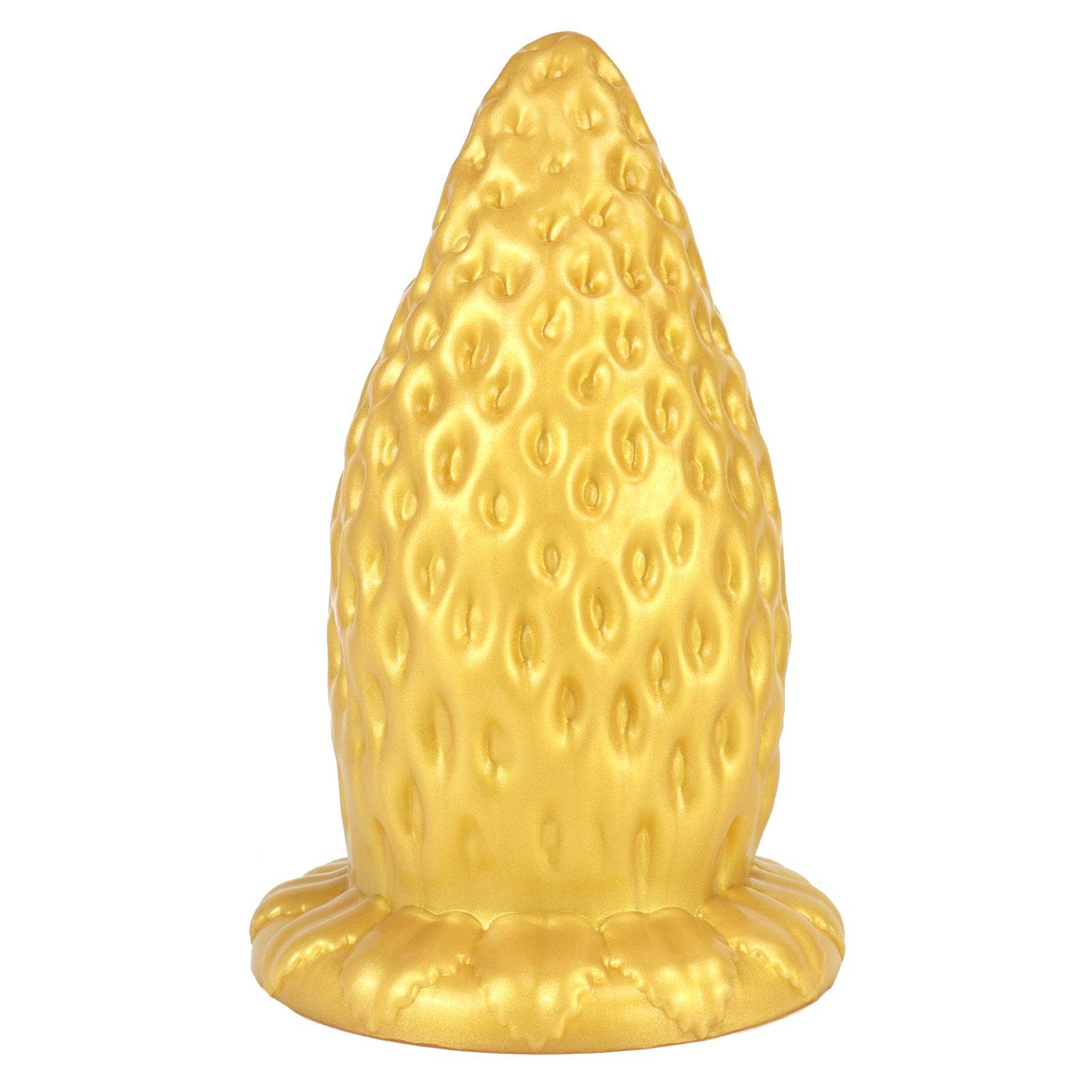 TaRiss's® Smart Silicone Anal Plug Strawberry Shape Dildo with Suction Cup  Base Design“Berry Adventure”