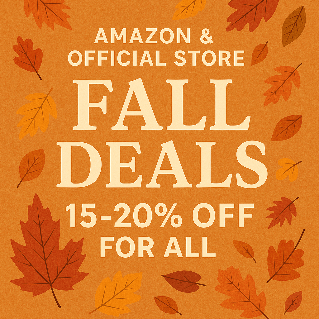 2025 🍂 Amazon & Official Store Fall Deals — 15–20% Off for All 🍁 - Tarisss Sex Toy Store