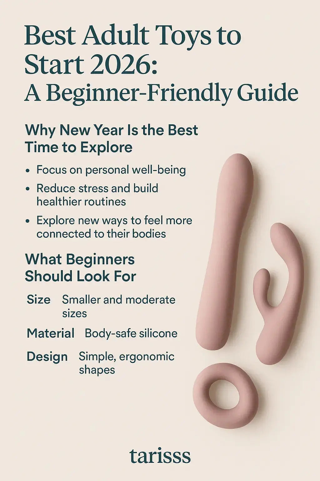 Best Adult Toys to Start 2026: A Beginner-Friendly Guide - Tarisss Sex Toy Store