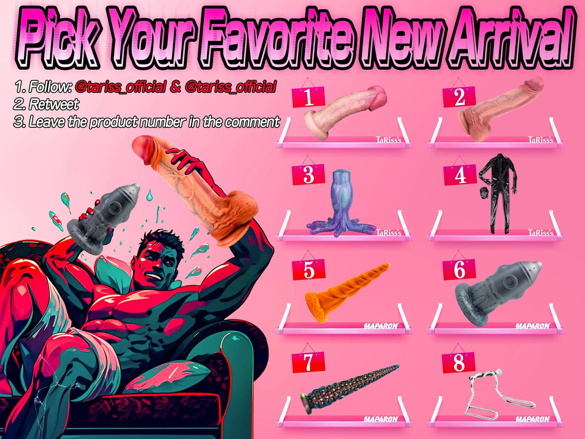 TaRiss's & MAPARON February New Product Preference Survey Announced - Tarisss Sex Toy Store