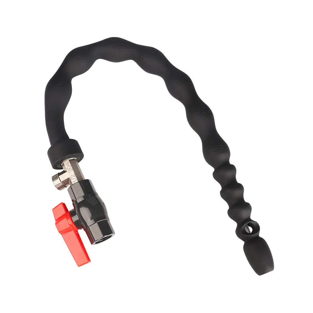 Whip-Inspired Enema Anal Plug – Fantasy Butt Plug with Rinse-Through Design Tarisss Sex Toy Store