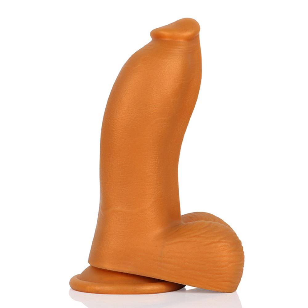 12.2 Inch Yellow Thick Realistic Huge Dildo - Tarisss Sex Toy Store