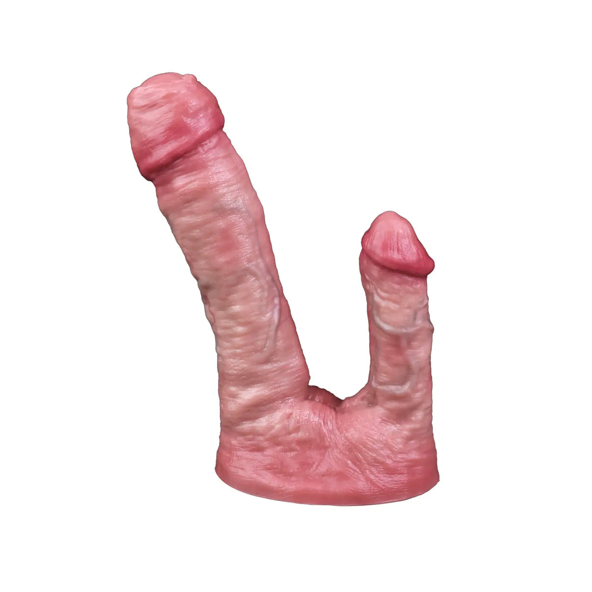 Realistic Dual Dildo with Suction Cup Base Large & Small Silicone Double Dildo Tarisss Sex Toy Store