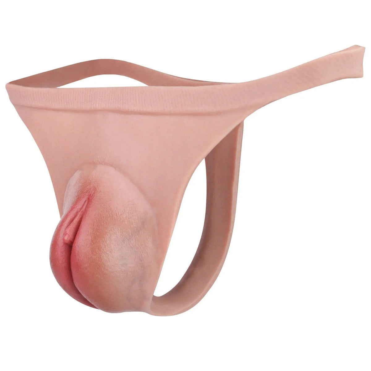 Basic Realistic Silicone Pouch Panties – Men's Low-Rise Thong Underwear with Anatomical Bulge Design Tarisss Sex Toy Store