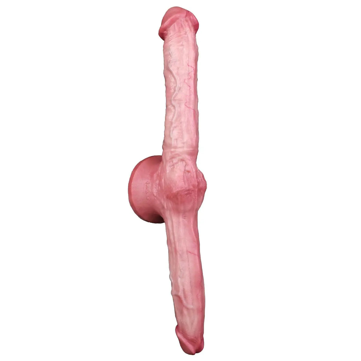 XL Realistic Dildo with Balls & Suction Cup Base Flesh-Tone Silicone Tarisss Sex Toy Store