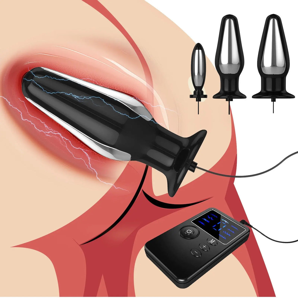 Console-Inspired Anal Plug – Silicone Gaming Controller Butt Plug for Adult Roleplay Tarisss Sex Toy Store