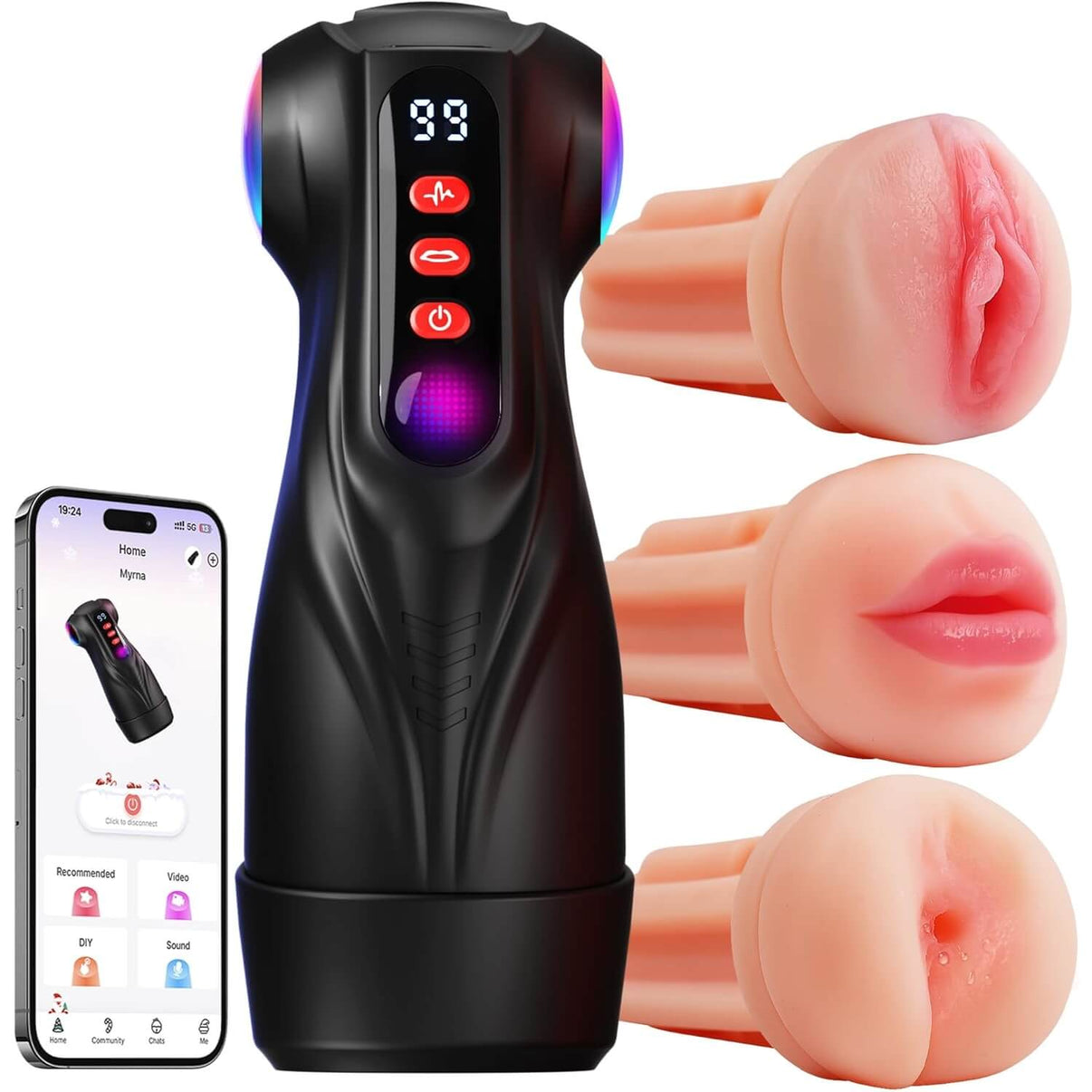 App - Controlled Stroker - Tarisss Sex Toy Store