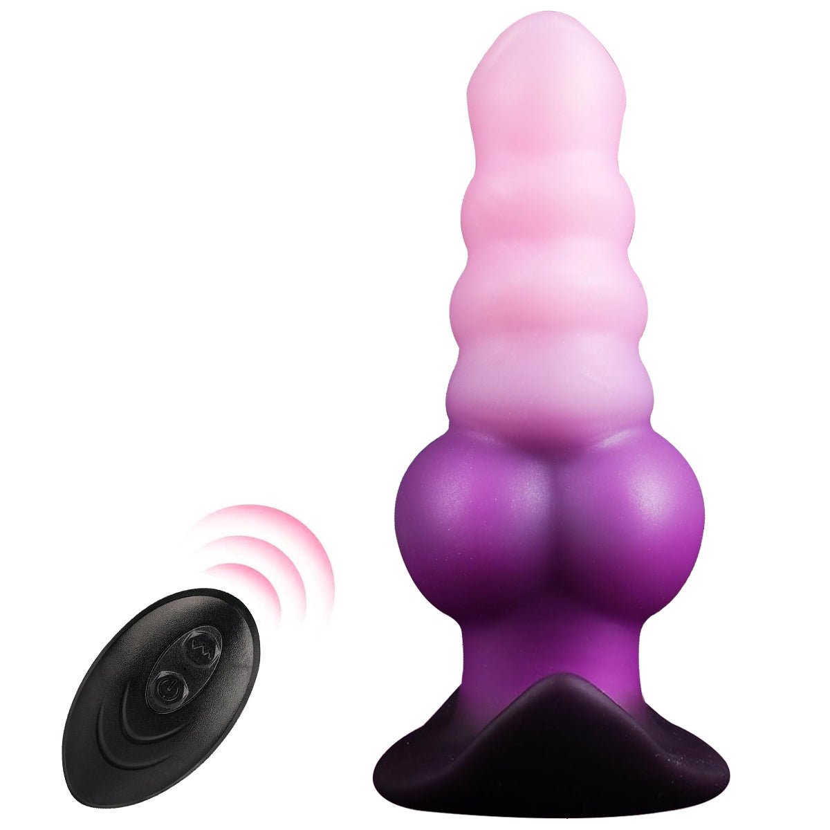 Aural Bliss Vibrating Plug – Dual Tone Purple Edition - Tarisss Sex Toy Store