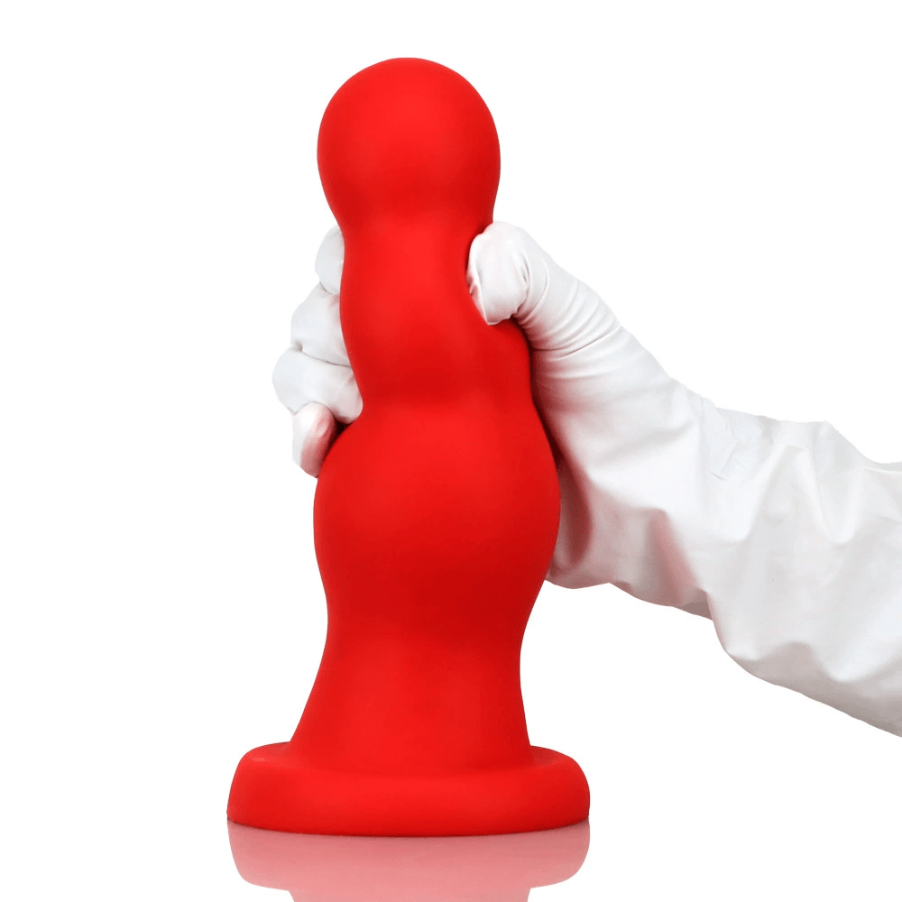 Beaded Anal Trainer Plug with Wide Base - Tarisss Sex Toy Store