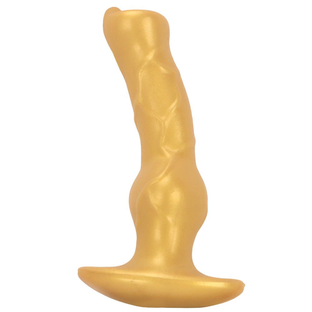 Curved Realistic Silicone Dildo with Wide Suction Cup Base – S/M/L Sizes - Tarisss Sex Toy Store