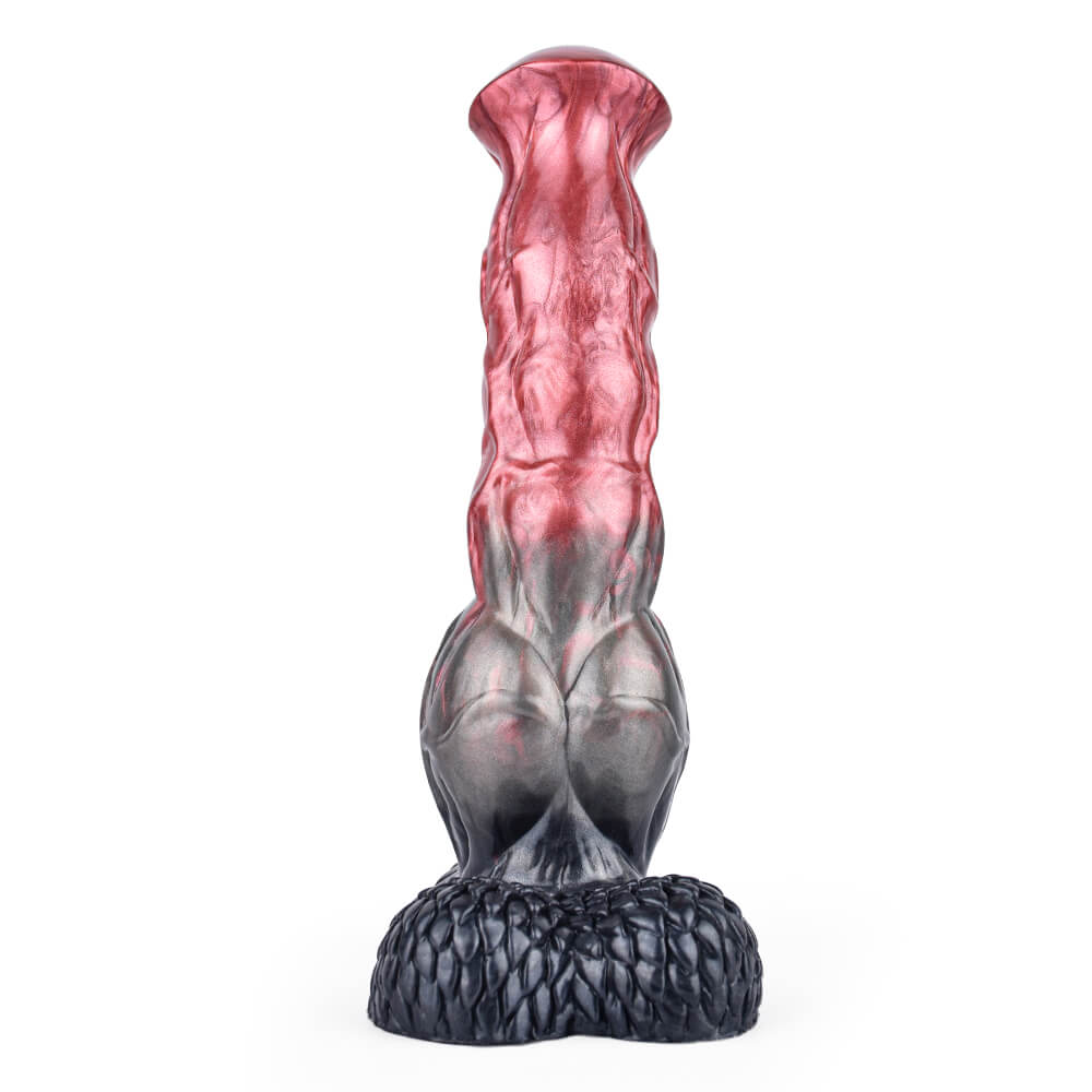 Destrier 9 Inch Silicone Horse Dildo with Knot - Tarisss Sex Toy Store