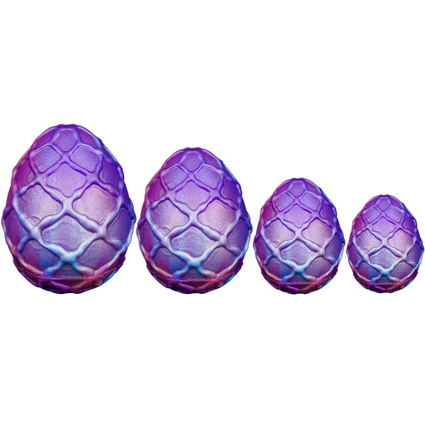Dragon Egg Silicone Anal Plug with Detachable Metal Chain - Tarisss Sex