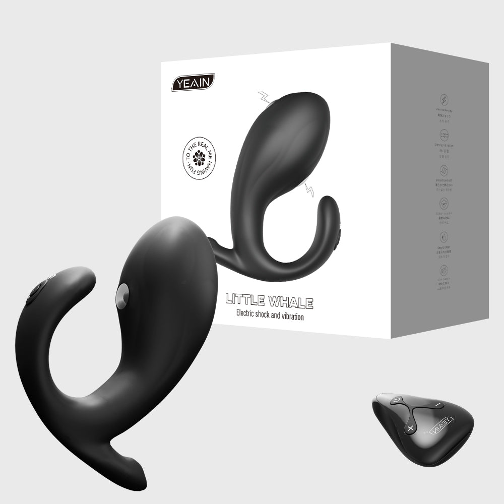 Dual - Stimulation Prostate Massager with Perineum Arm - Tarisss Sex Toy Store