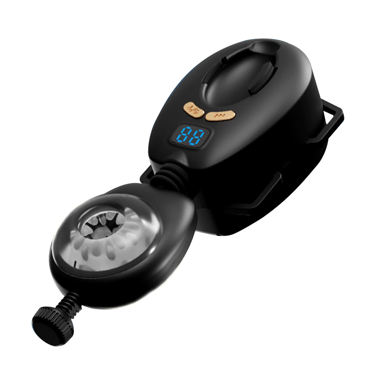 Electric Masturbator with 9 Thrust and 9 Vibration Modes - Tarisss Sex Toy Store