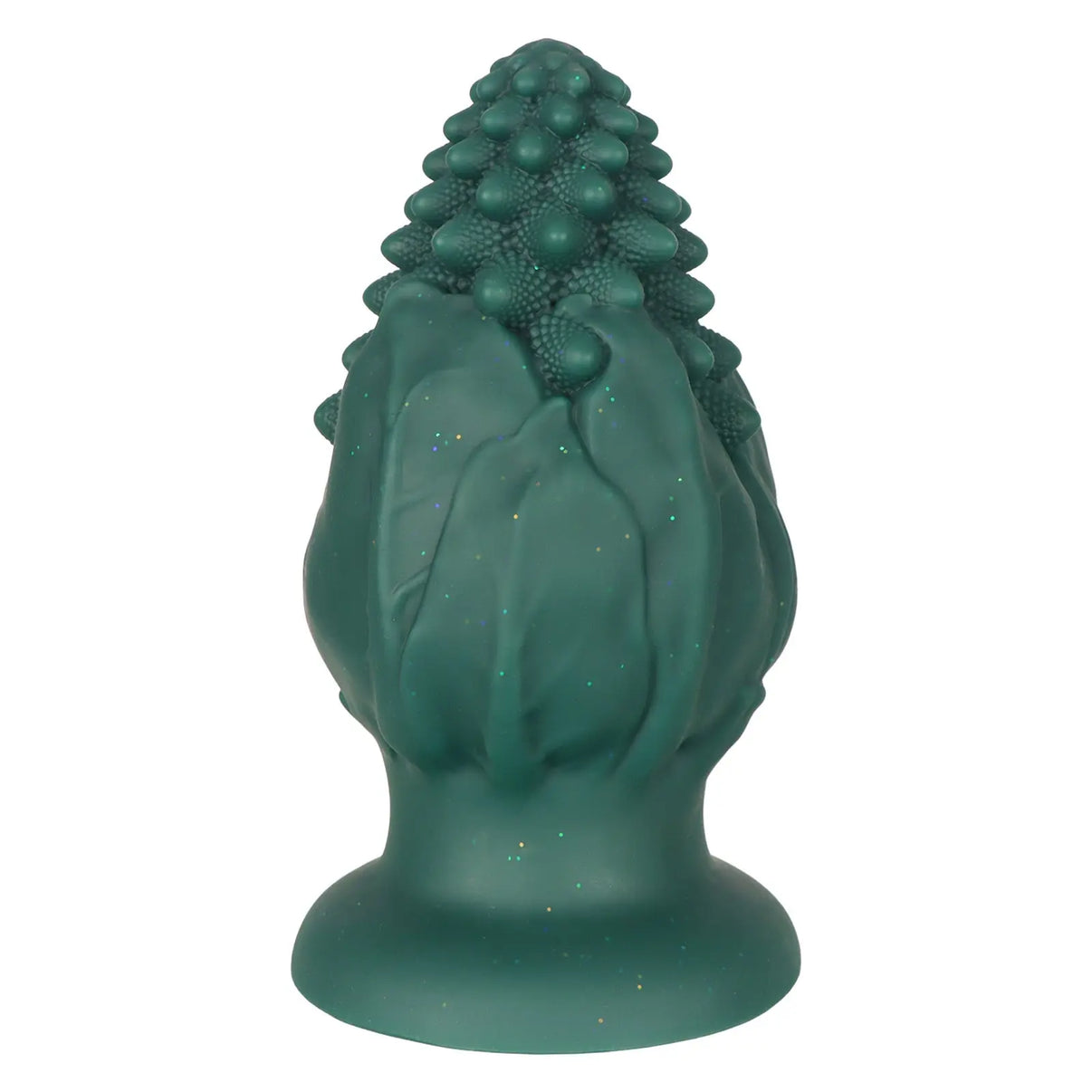 Extra-Large Textured Silicone Plug with Wide Suction Cup Base - Tarisss Sex Toy Store