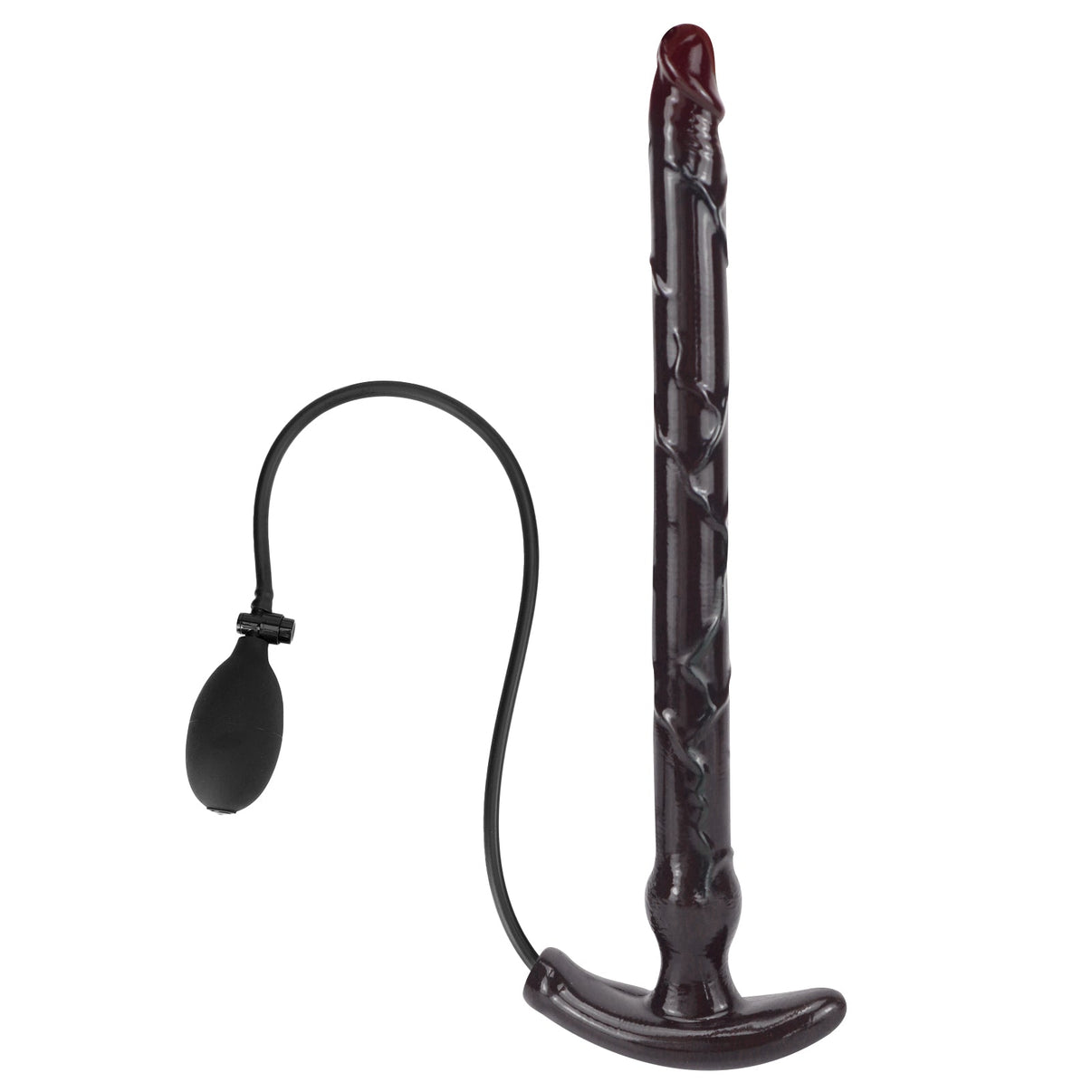 Extra Long Inflatable Silicone Dildo with Air Pump (S, M) - Tarisss Sex Toy Store