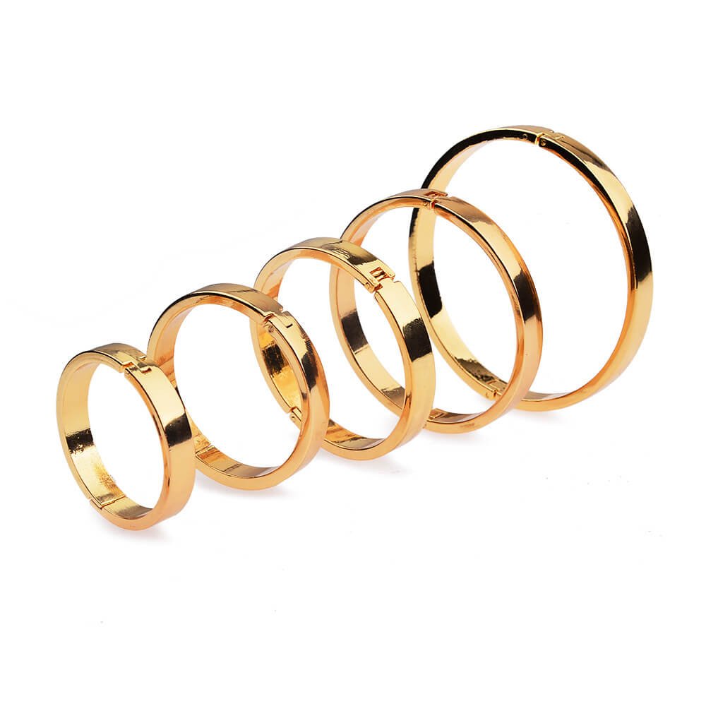 Gold Metal Cock Ring - Tarisss Sex Toy Store