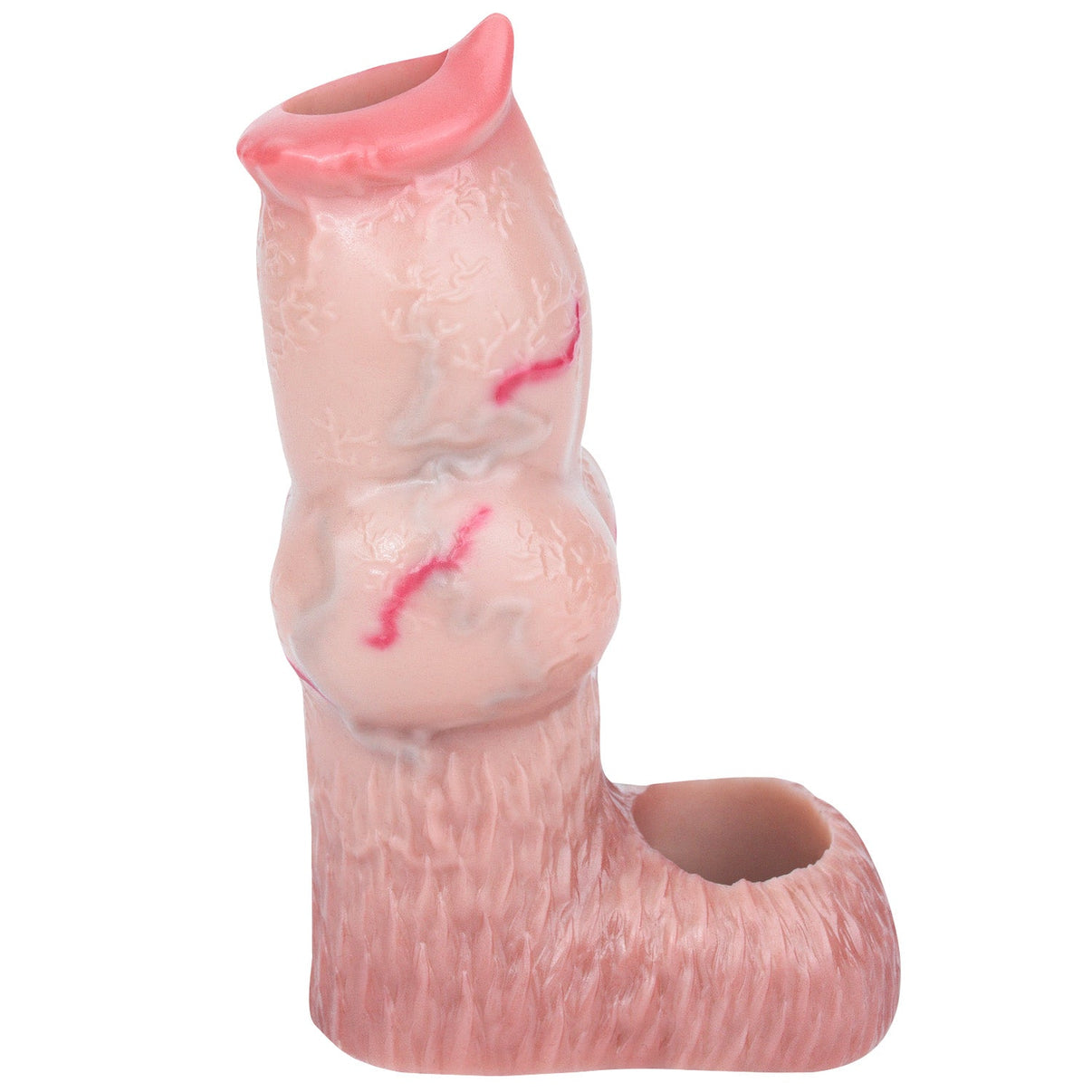 Horse Form Realistic Silicone Penis Sleeve（Open - End） - Tarisss Sex Toy Store