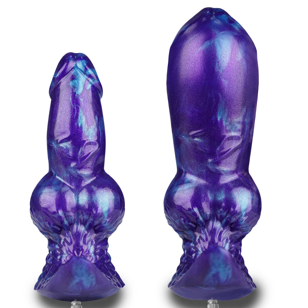 Inflatable Liquid Silicone Fantasy Plug with Wearable Hollow Design - Tarisss Sex Toy Store