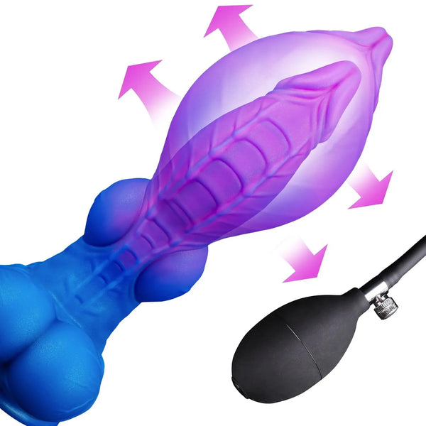 Inflatable Pterodactyl Dragon Butt Plug with Suction Cup - Tarisss Sex ...
