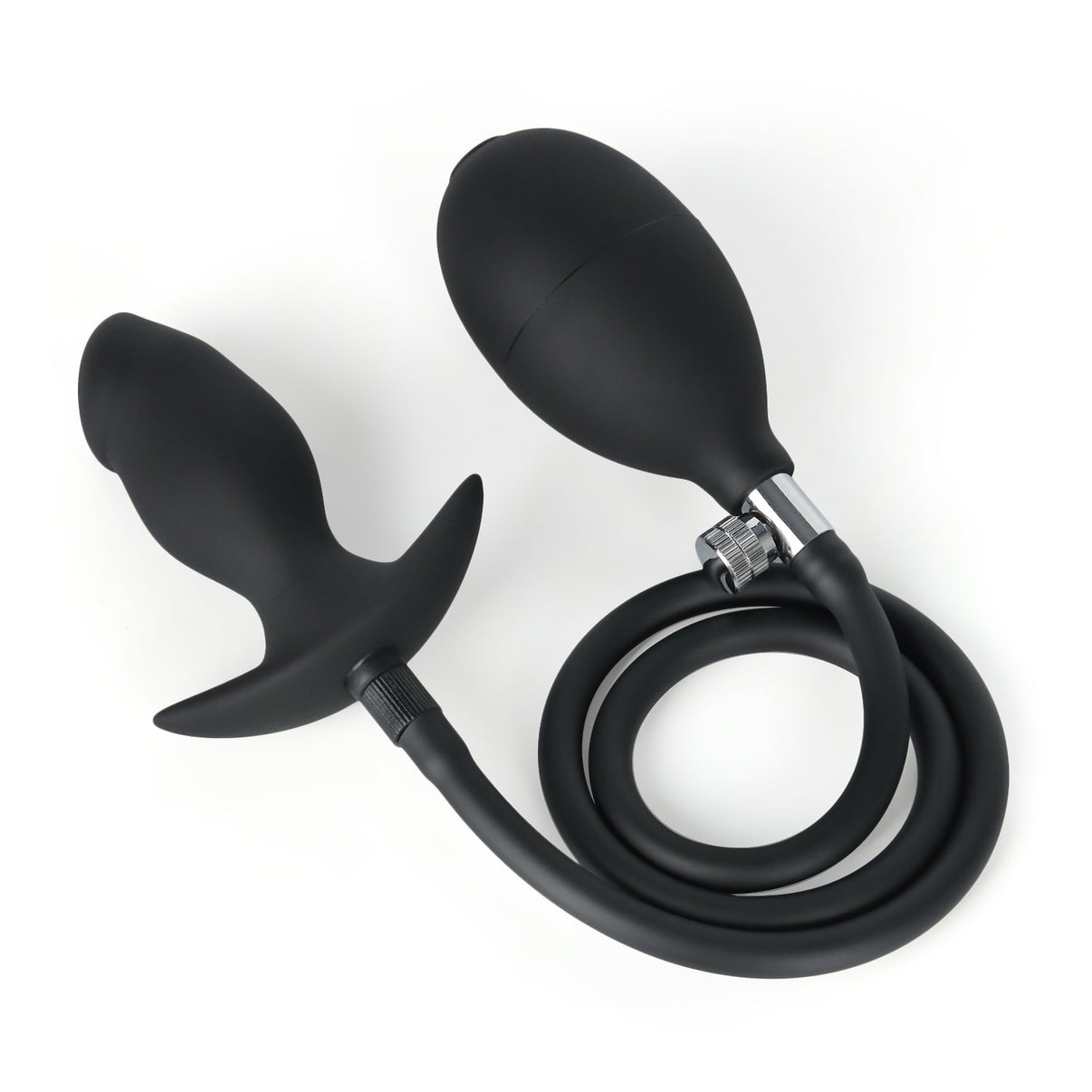 Inflatable Silicone Plug Adjustable Air Pump Design - Tarisss Sex Toy Store