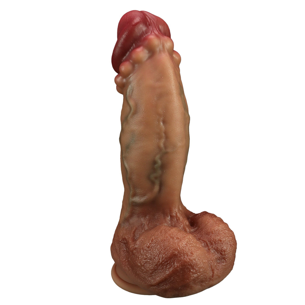 Lifelike Veined Silicone Dildo with Suction Base (XS–XL) - Tarisss Sex Toy Store