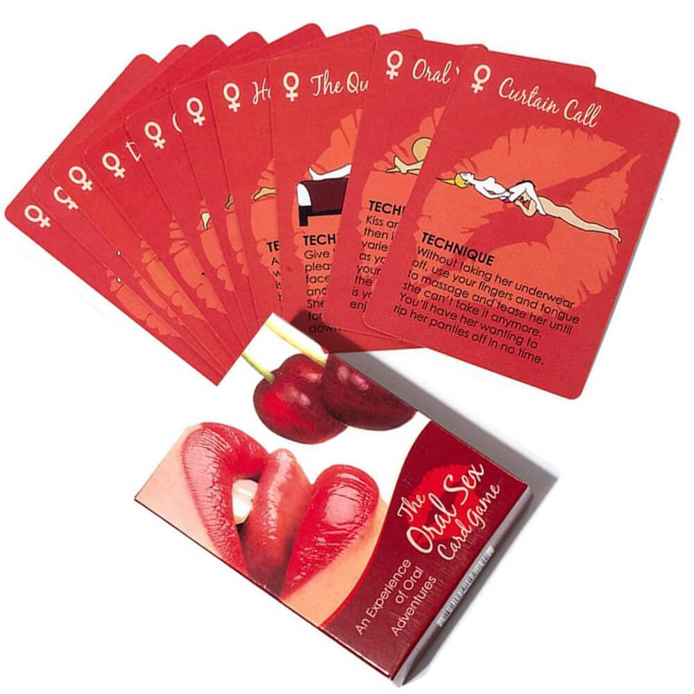 MAPARON 50 Oral Sex Cards Game Sexual Position Poker for Couples - Tarisss Sex Toy Store