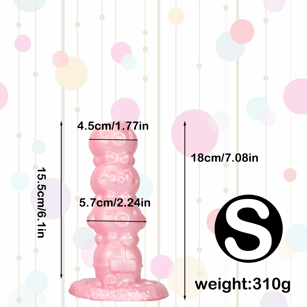 MAPARON Anal Dildo Silicone Fantasy Dildos with Strong Suction Cup Base - Tarisss Sex Toy Store