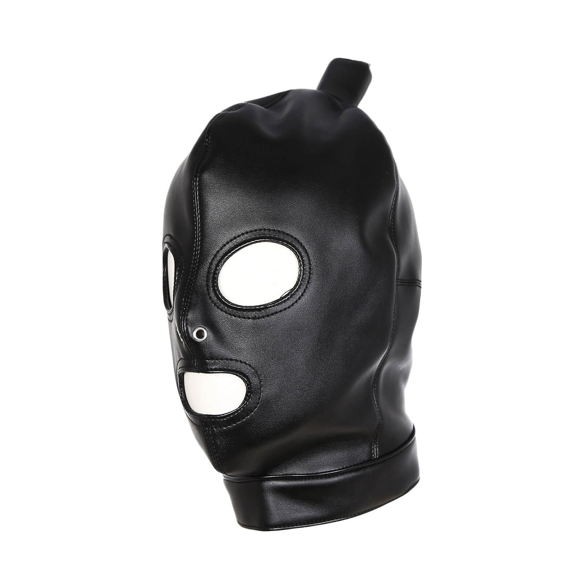 MAPARON Leather Head Hood Mask Adult Cosplay BDSM Bondage Slave - Tarisss Sex Toy Store