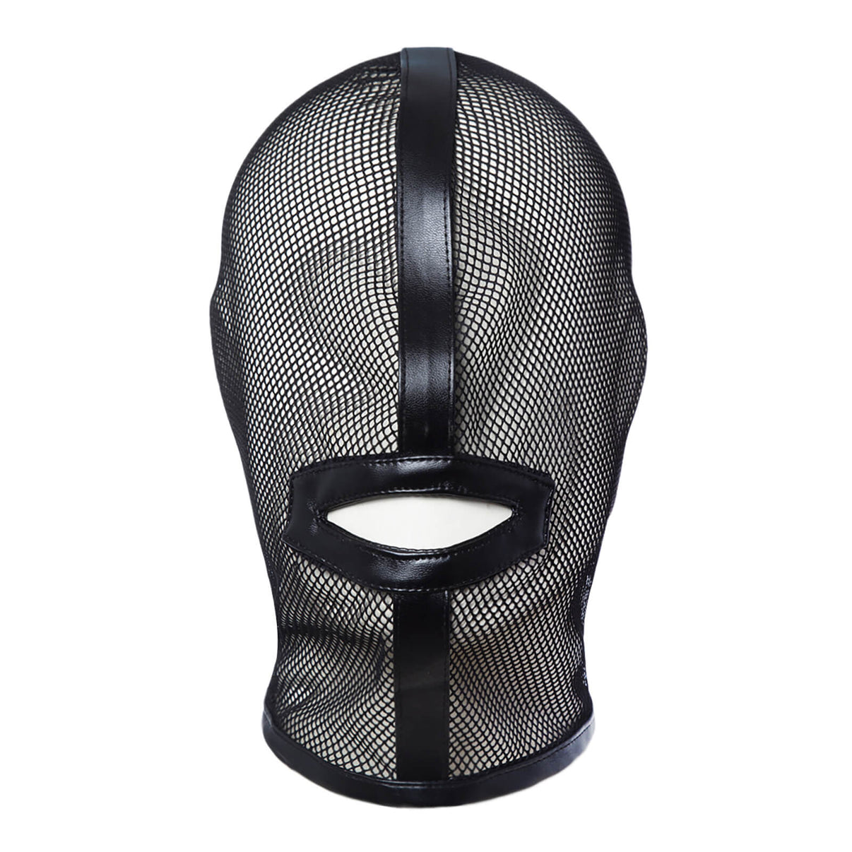 MAPARON Mesh Head Hood Masks Leather Adult Cosplay BDSM Bondage - Tarisss Sex Toy Store