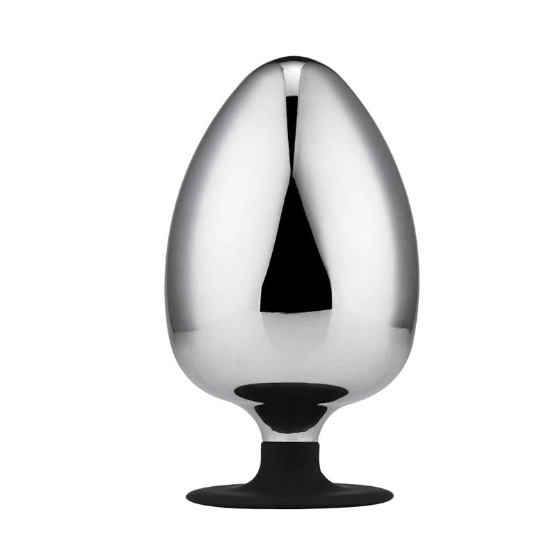 Metal Egg Butt Plug