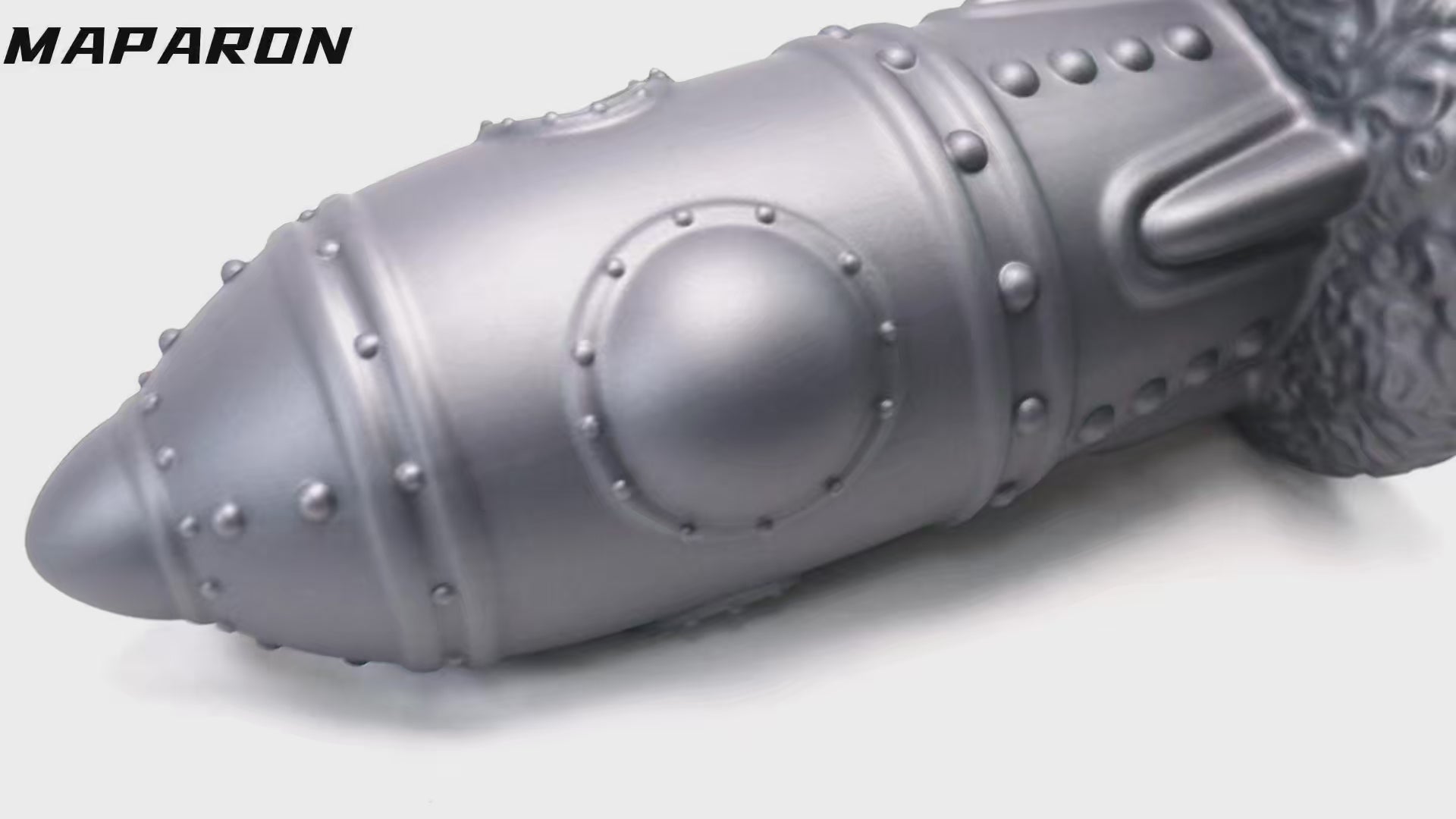 Rocket 12 inch huge butt plug dildo video.