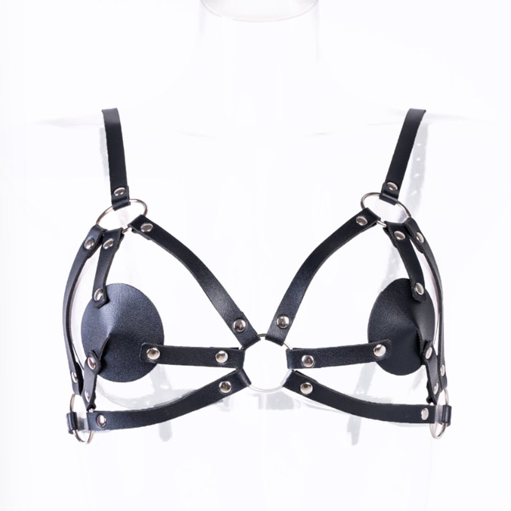 Sexy Hollow Belted Bra - Tarisss Sex Toy Store