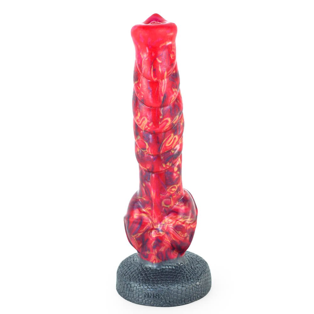 Skollian 9 Inch Wolf Dildo with Knot - Tarisss Sex Toy Store