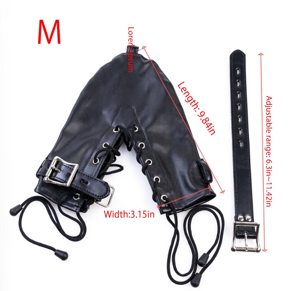 SM restraint gloves with adjustable hands - Tarisss Sex Toy Store