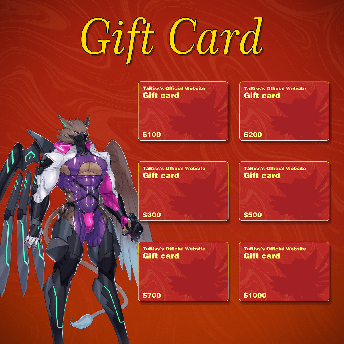 TaRiss's Gift Card - Tarisss Sex Toy Store TaRiss's Gift Card - Tarisss Sex Toy Store