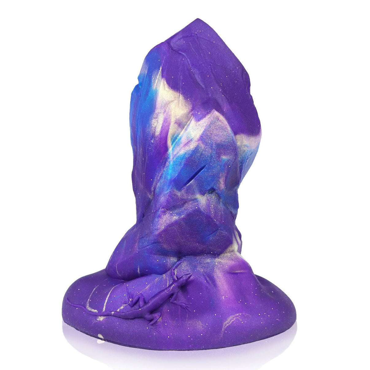 TaRiss's® Smart Silicone Anal Plug with Suction Cup Base L 9.05 Inch “Purple Diamond" - Tarisss Sex Toy Store