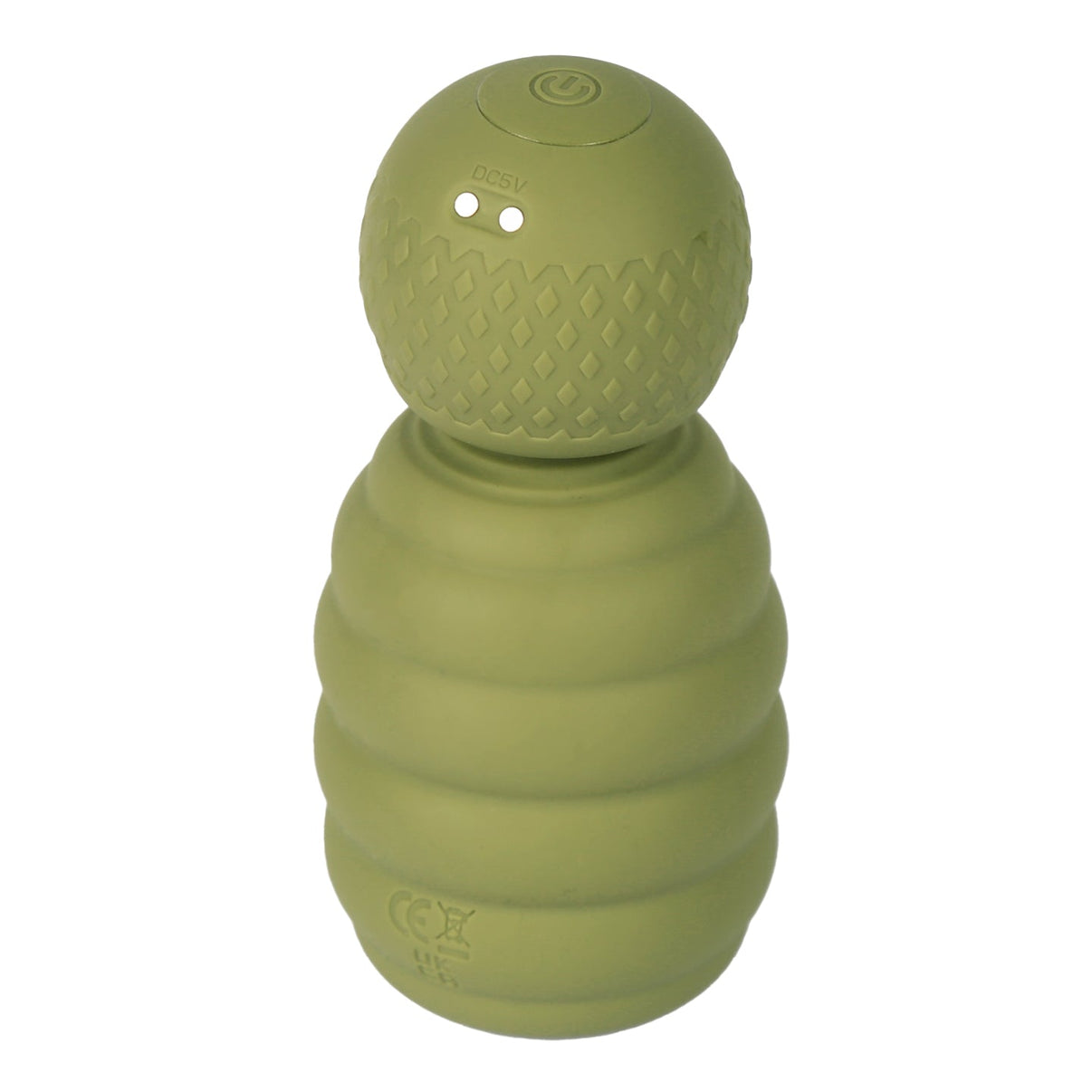 Textured Silicone Male Masturbation Cup with Rechargeable Vibration - Tarisss Sex Toy Store