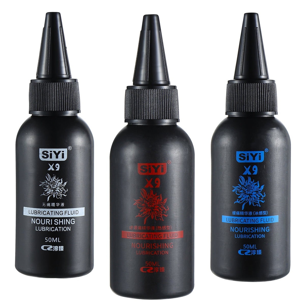 X9 Intense Glide Lubricant Set – Extra Smooth & Long - Lasting (3 - Pack) - Tarisss Sex Toy Store